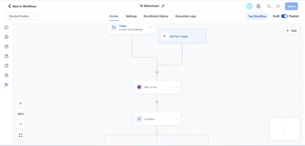 GoHighLevel workflow automation build 5
