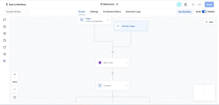 GoHighLevel workflow automation build 5