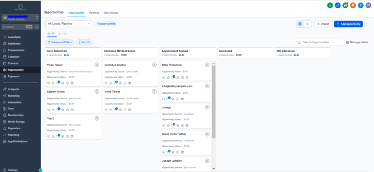 GoHighLevel workflow automation build 3